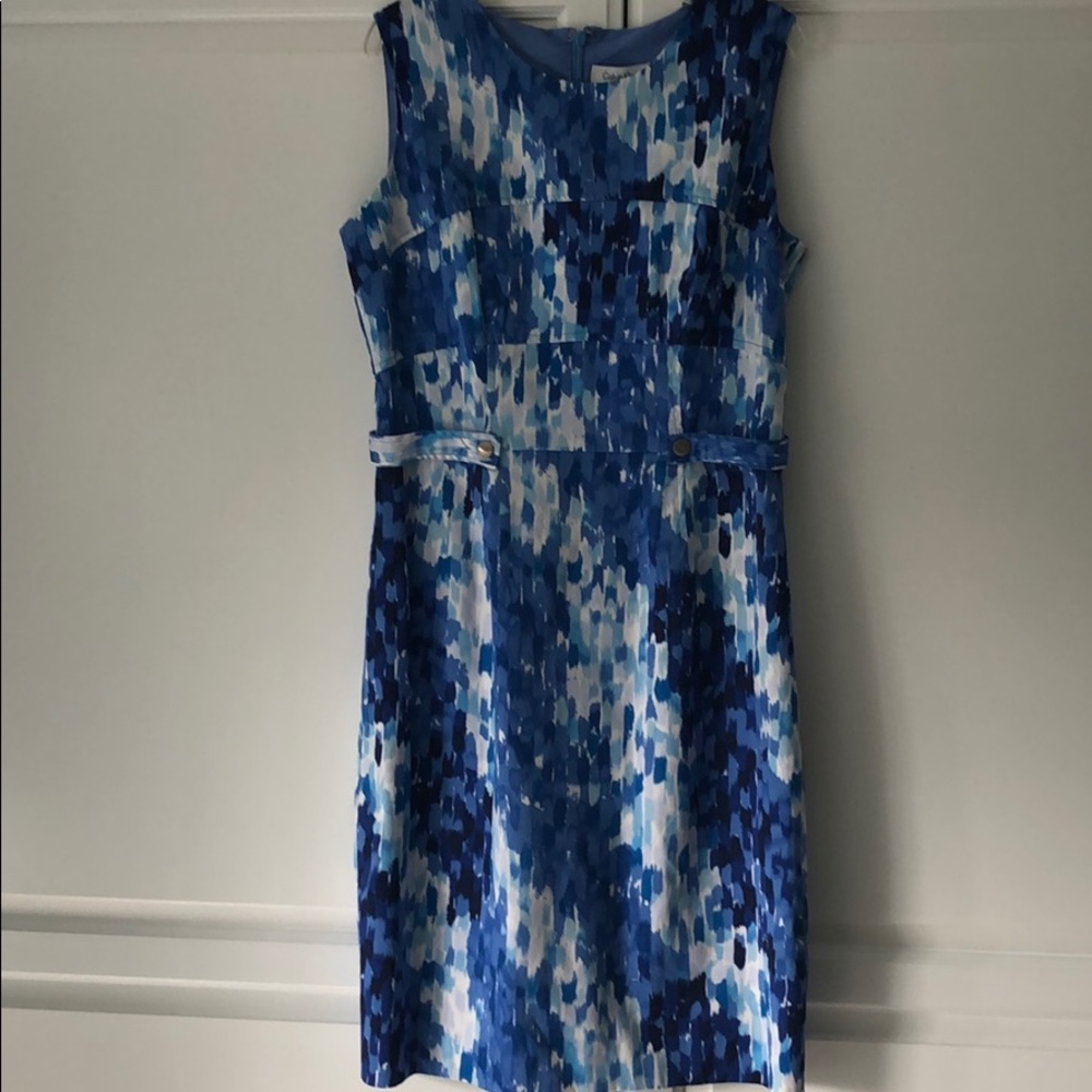 Calvin Klein Midi Sheath Dress